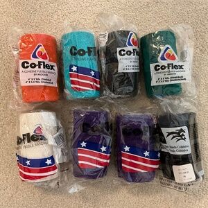 Coflex/Vetwrap cohesive flexible bandage (8) NWT